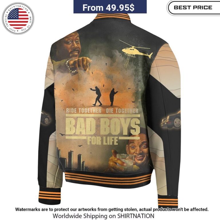 Bad Boys For Life Baseball Jacket Wow! What a picture you click