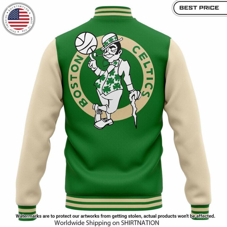 Boston Celtics Jayson Tatum Baseball Jacket You look cheerful dear