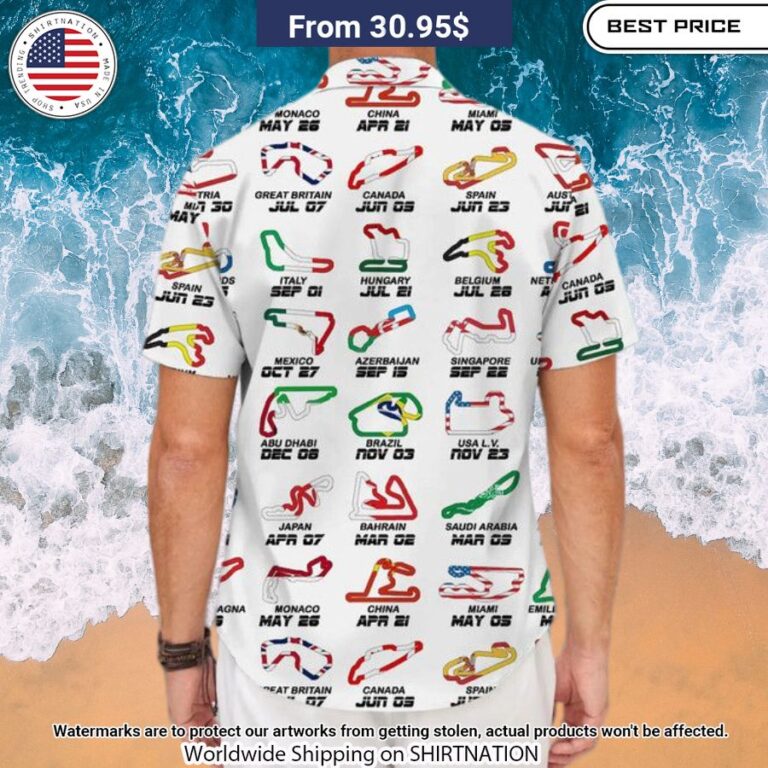 Calendar Formula Race Cars 2024 Hawaiian Shirt My friends!