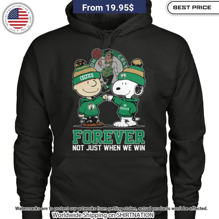 charlie brown and snoopy boston celtics forever shirt 3 555.jpg