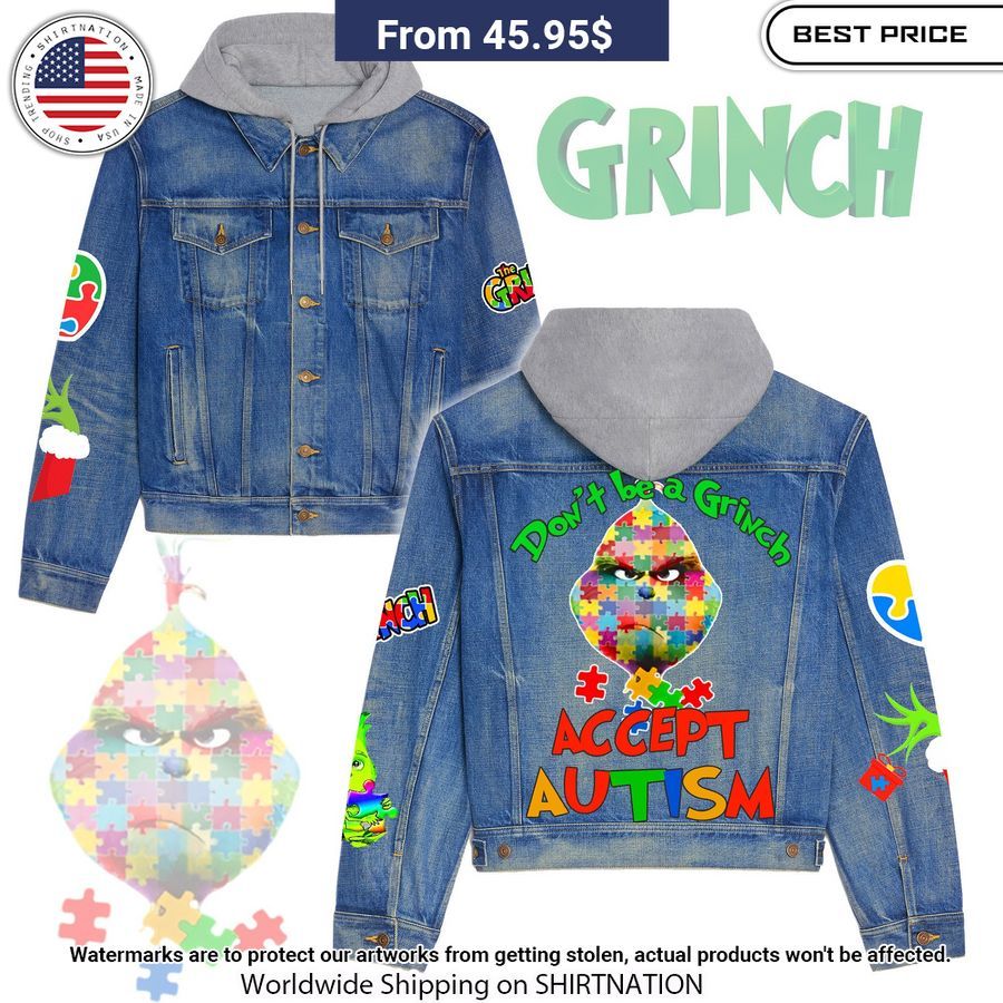 dont be a grinch accept autism hooded denim jacket 1 746.jpg