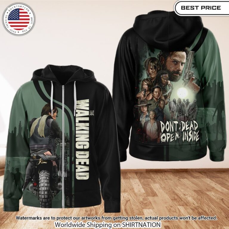 dont dead open inside the walking dead hoodie 1