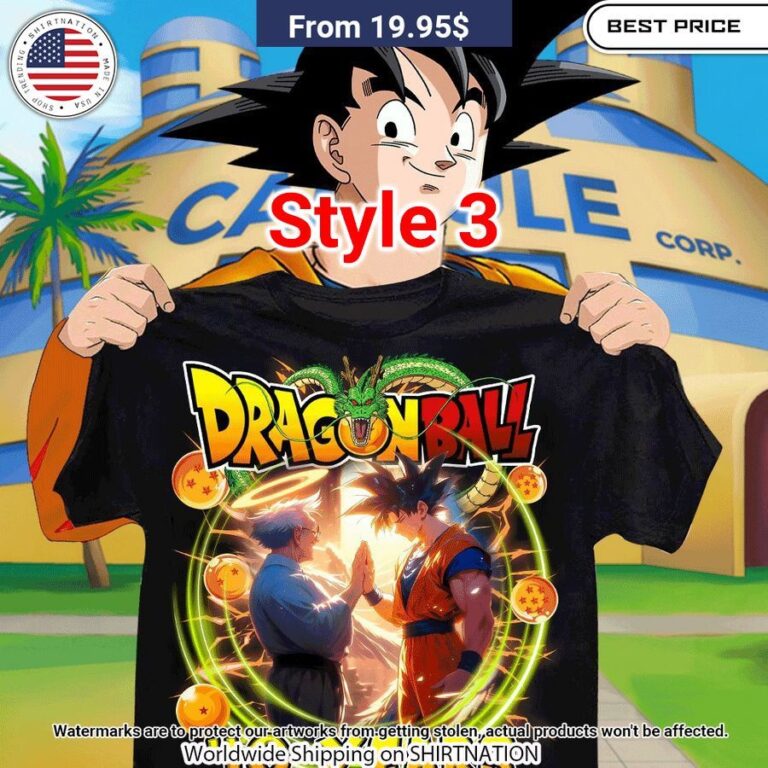 Dragon Ball RIP Toriyama Akira shirt Rocking picture