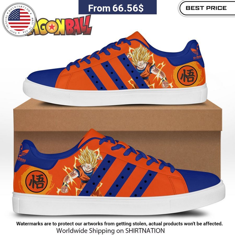 Dragon Ball Songoku Stan Smith Shoes Nice place and nice picture