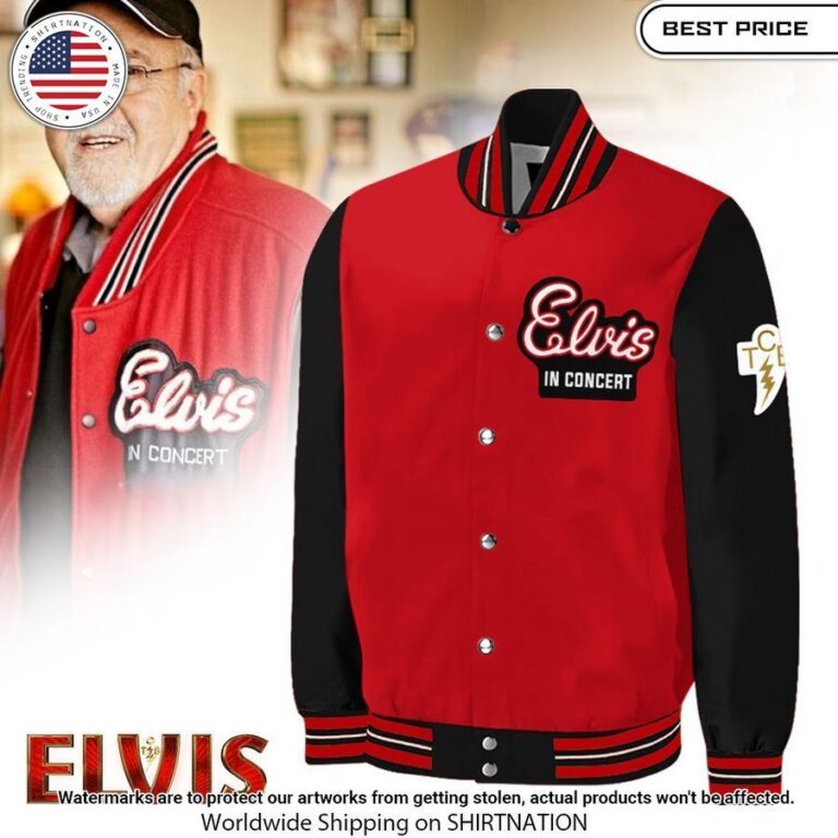 Elvis In Concert Bomber Jacket You are always amazing