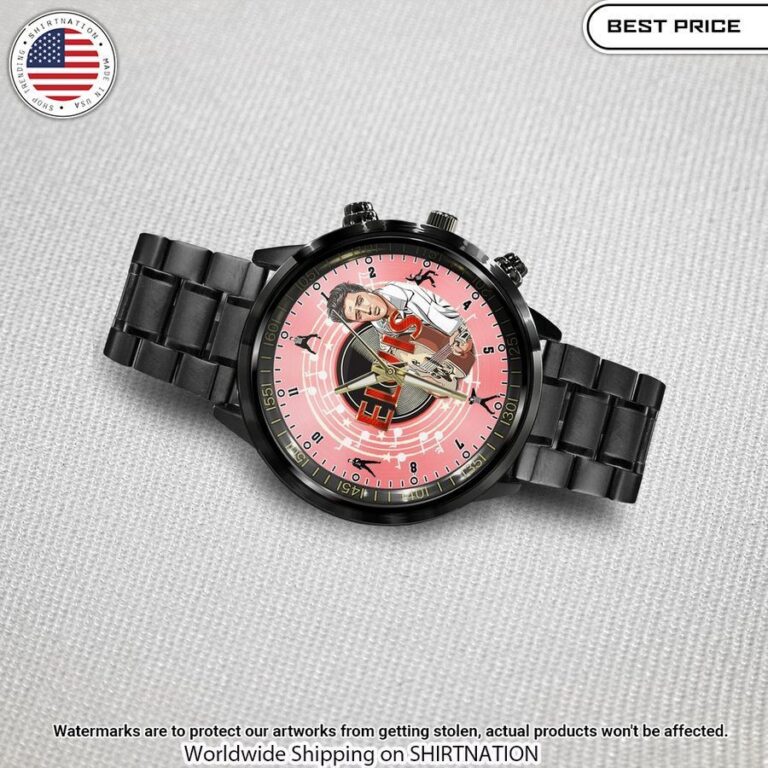 Elvis Presley Stainless Steel Watch I like your dress, it is amazing