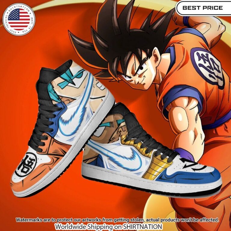 Goku and Vegeta Air Jordan 1 This is your best picture man