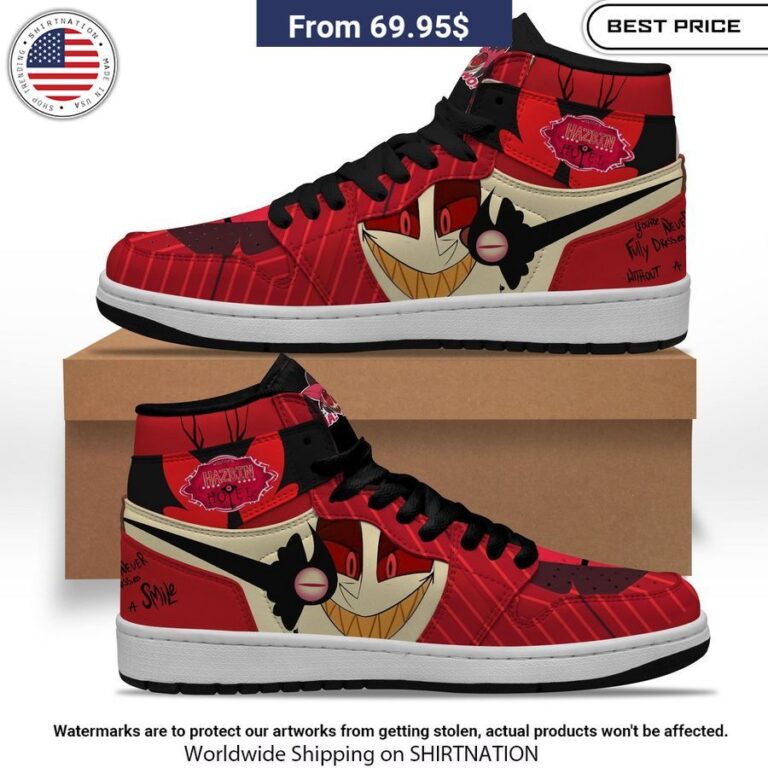 Hazbin Hotel NIKE Air Jordan 1 Wow, cute pie