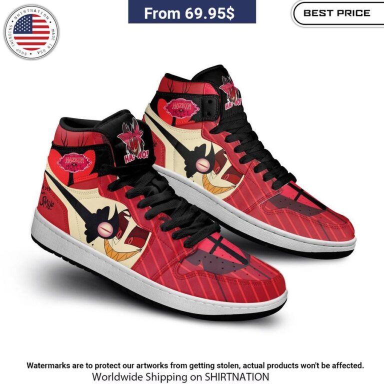 Hazbin Hotel NIKE Air Jordan 1 Have no words to explain your beauty