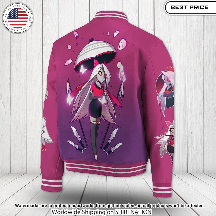 Hazbin Hotel Vaggie Baseball Jacket You are getting me envious with your look