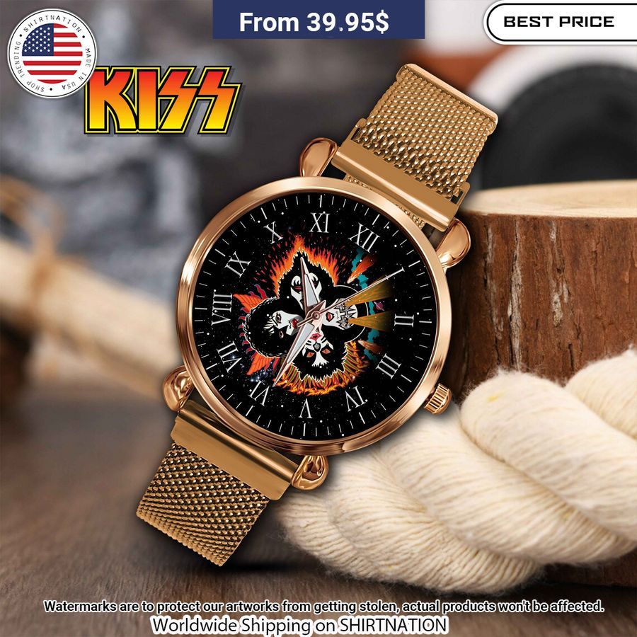 KISS Stainless Steel Watch Best click of yours
