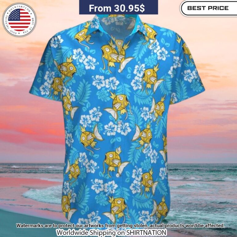 Magikarp Tropical Beach Hawaiian Shirt You look too weak