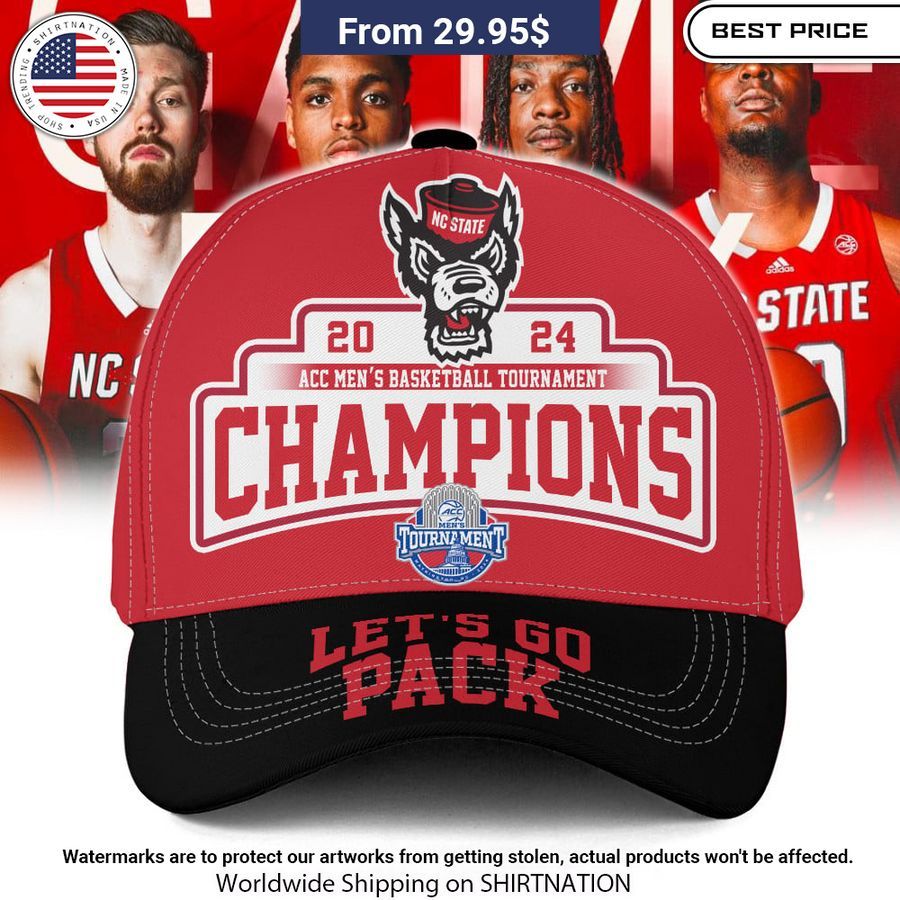 NC State Wolfpack Champions Cap Nice elegant click