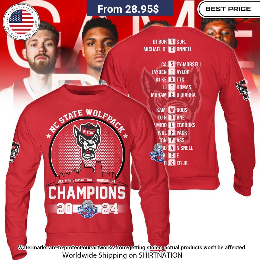 NC State Wolfpack Champions T Shirt Rocking picture