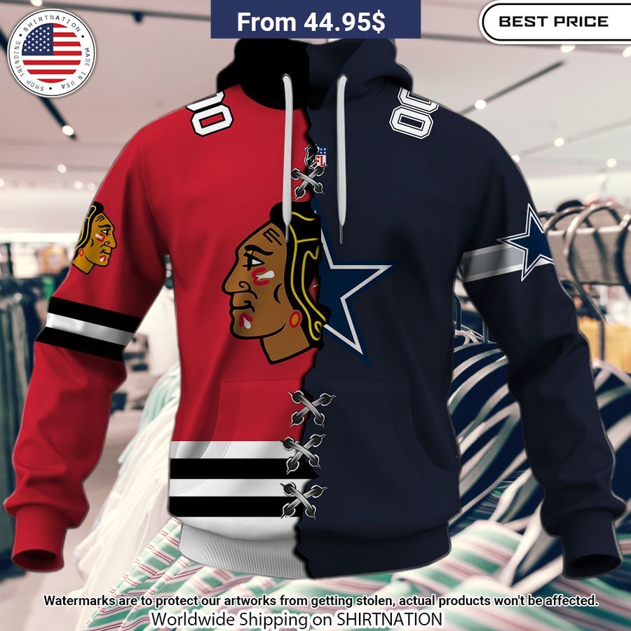 NFL Mix NHL Special Design Collection Hoodie Damn good