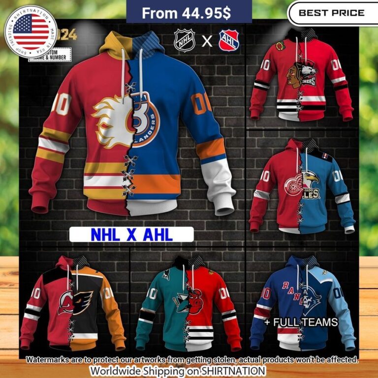 NHL Mix AHL Hockey Special Hoodie Which place is this bro?