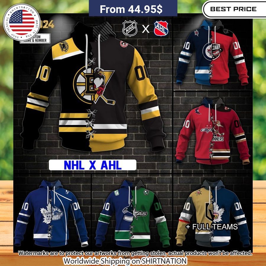NHL Mix AHL Hockey Special Hoodie Awesome Pic guys