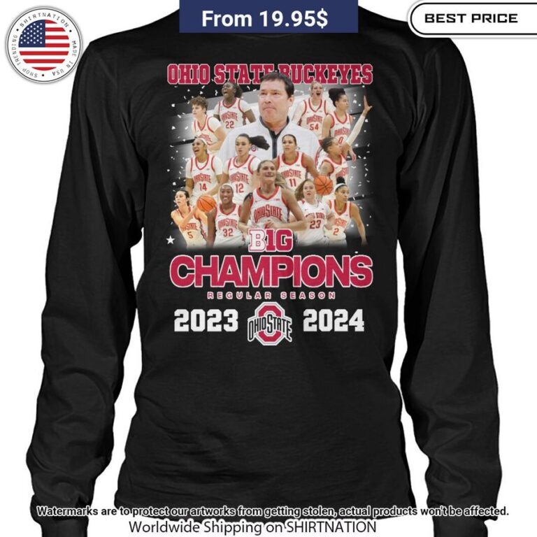 Ohio State Buckeyes Big Champions 2024 Shirt Sizzling