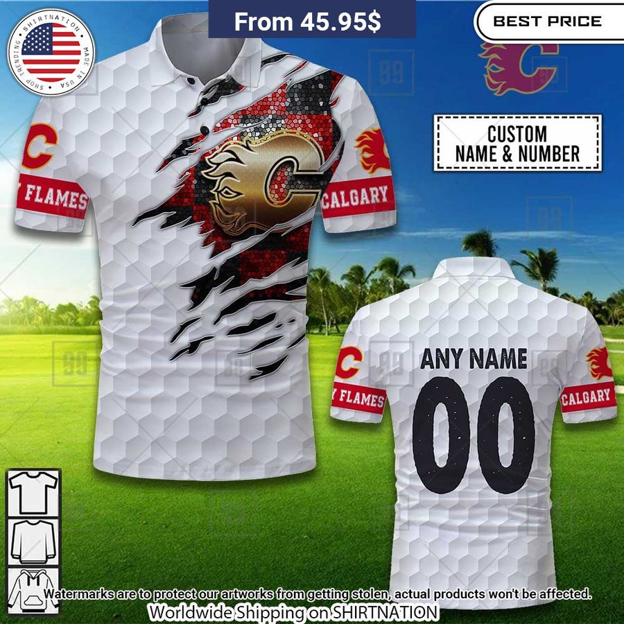 Personalized Golf Calgary Flames Polo Shirt Have you joined a gymnasium?