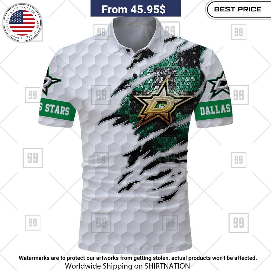 Personalized Golf Dallas Stars Polo Shirt Cool DP