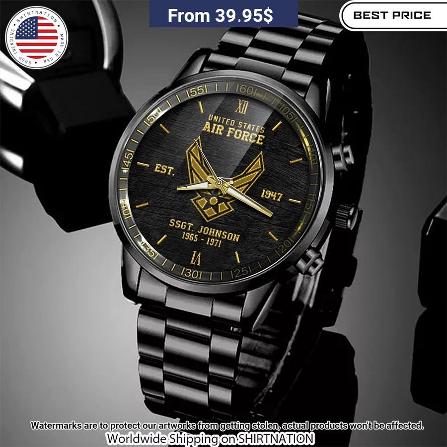 Personalized U.S Air Force Watch Wow! This is gracious