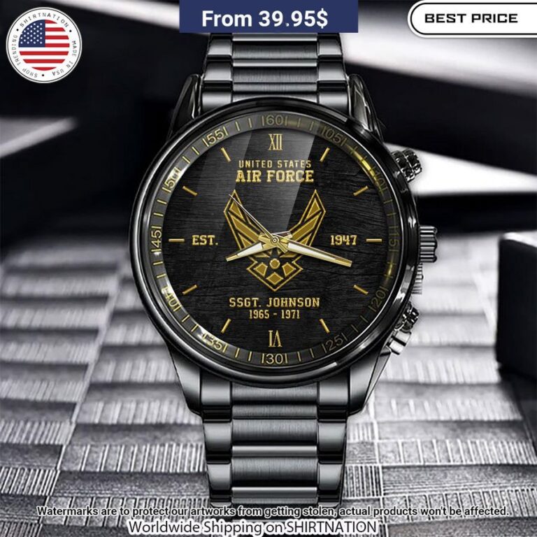 Personalized U.S Air Force Watch It is more than cute