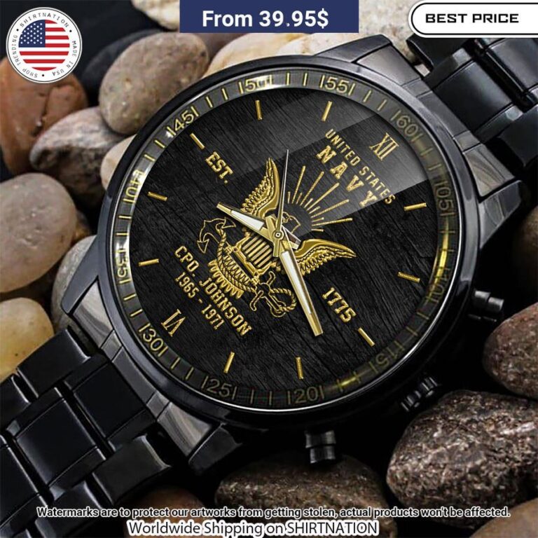 Personalized U.S Navy Watch Nice bread, I like it