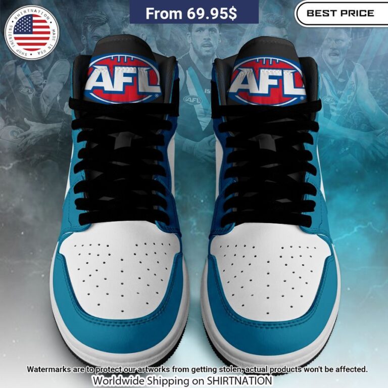 Port Adelaide Power Custom Air Jordan 1 You tried editing this time?