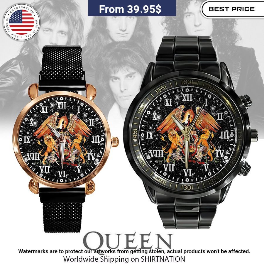 Queen Stainless Steel Watch It is more than cute