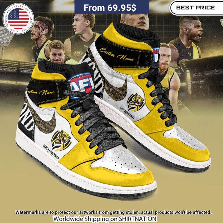 Richmond Tigers Custom Air Jordan 1 Damn good