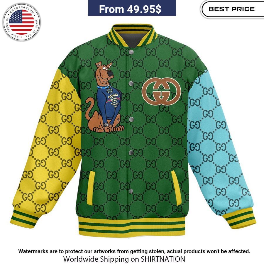 Scooby Doo Is My Spirit Animal Gucci baseball Jacket Wow! This is gracious