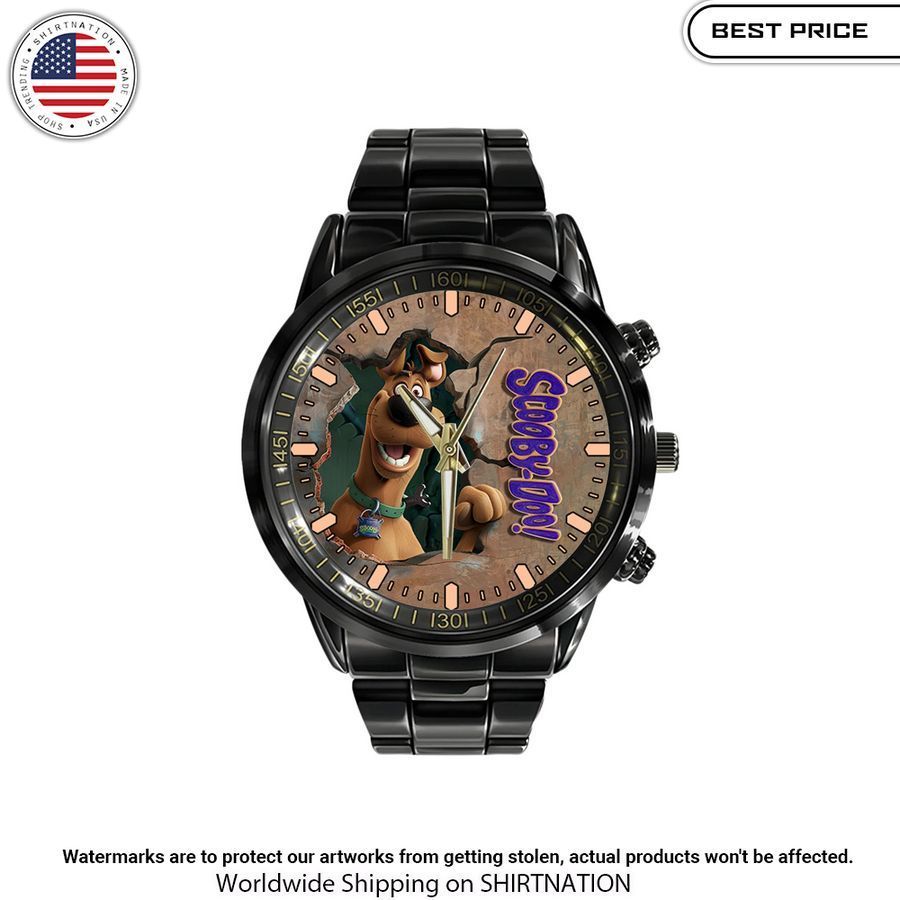 Scooby Doo Stainless Steel Watch Natural and awesome