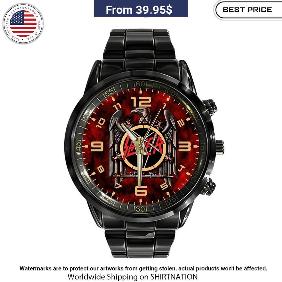 Slayer Stainless Steel Watch Wow! What a picture you click