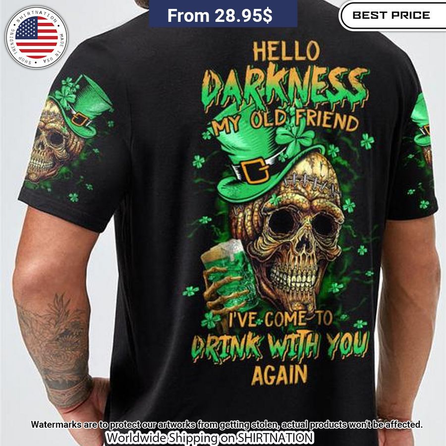 st patricks day hello darkness my old friend beer skull shirt 1 657.jpg