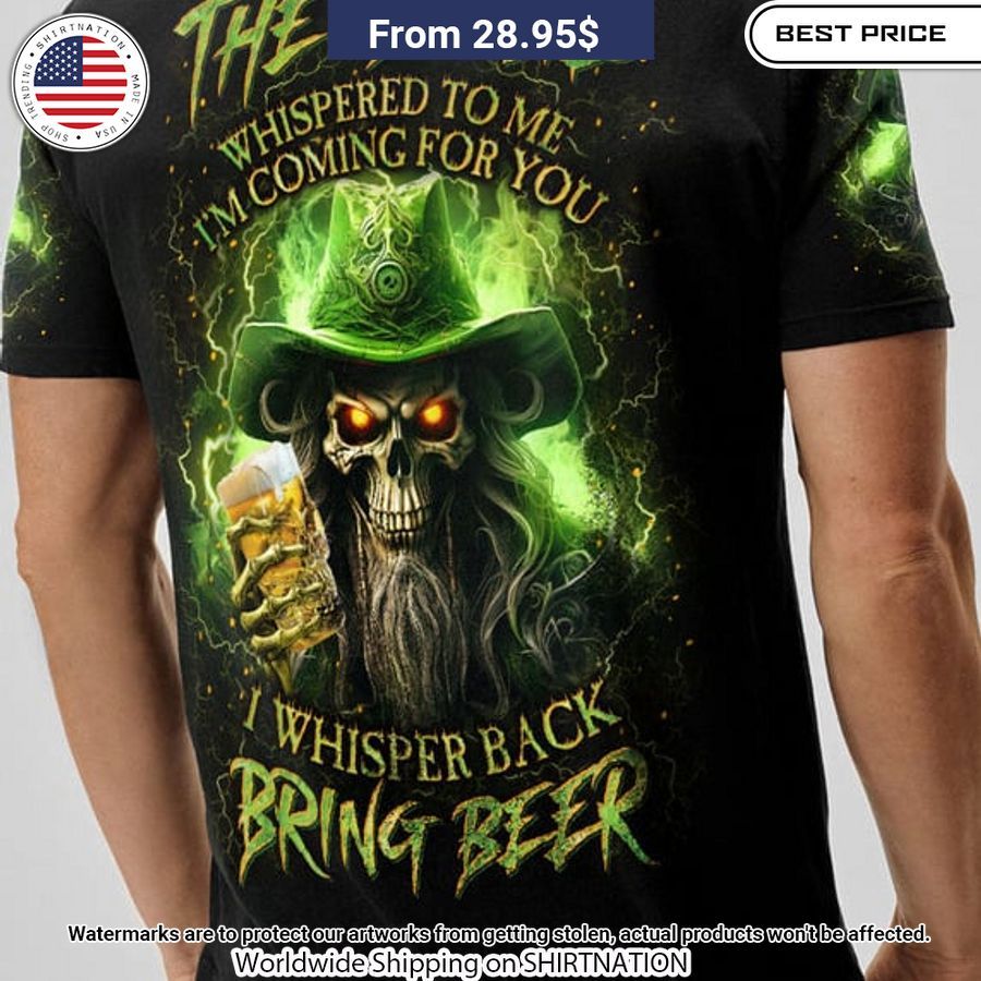 The Devil Bring Beer St Patrick Skull Shirt Loving click