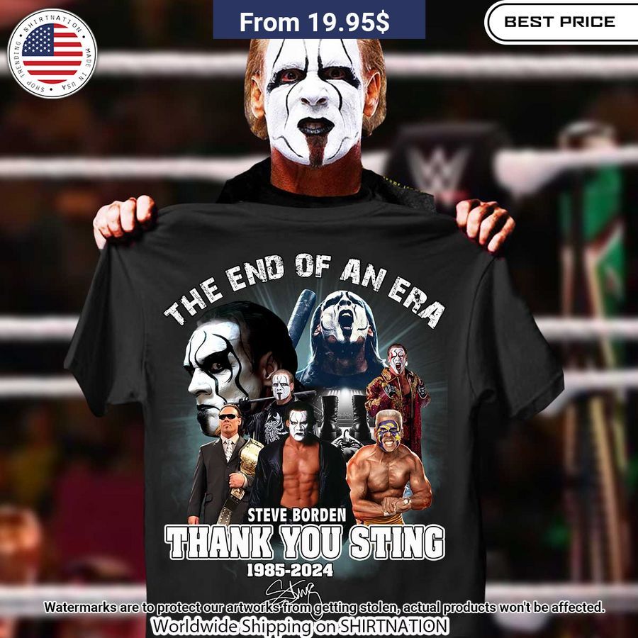 The End Of An Era Steve Borden Shirt You tried editing this time?