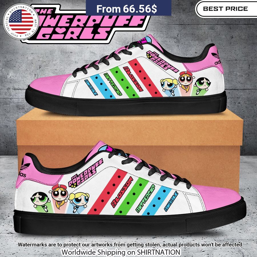 The Powerpuff Girls Stan Smith Shoes Speechless