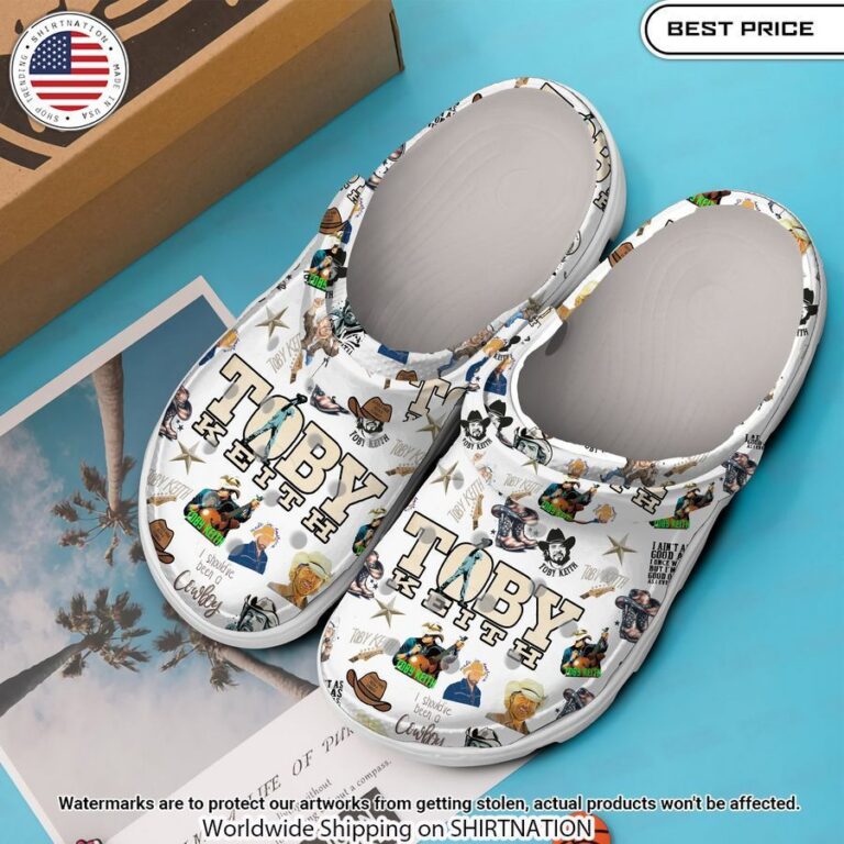 Toby Keith Crocs Shoes You look lazy