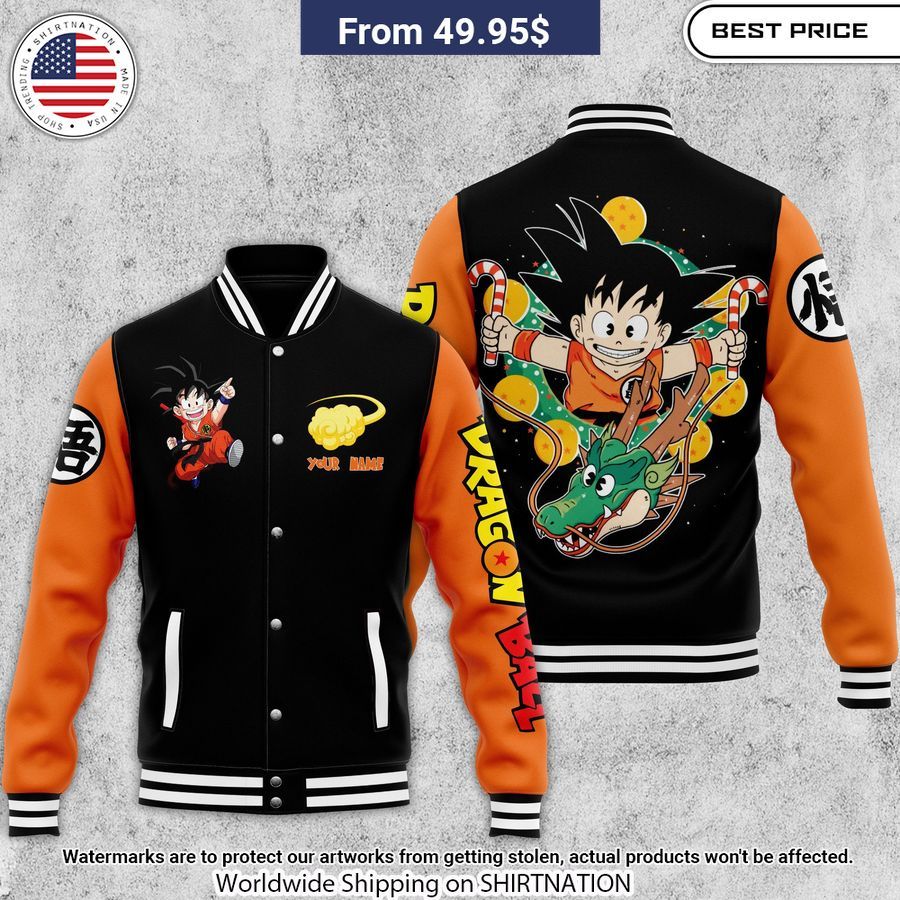 Toriyama Akira Dragon Ball Custom Baseball Jacket You look so healthy and fit