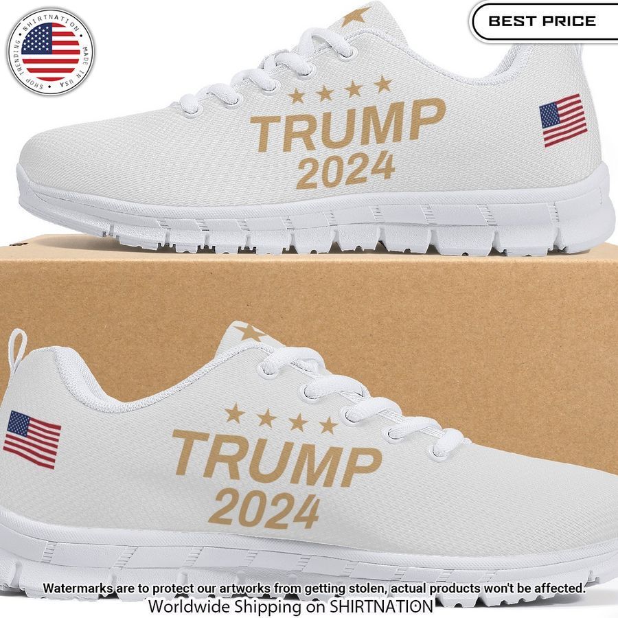 Trump 2024 US Flag Sneakers Have no words to explain your beauty