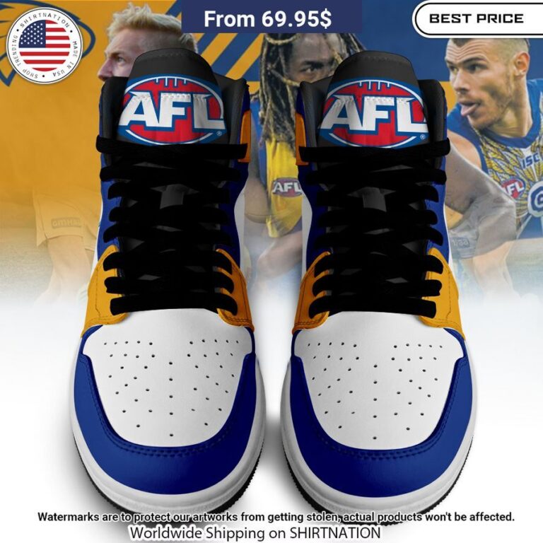 West Coast Eagles Custom Air Jordan 1 Ah! It is marvellous