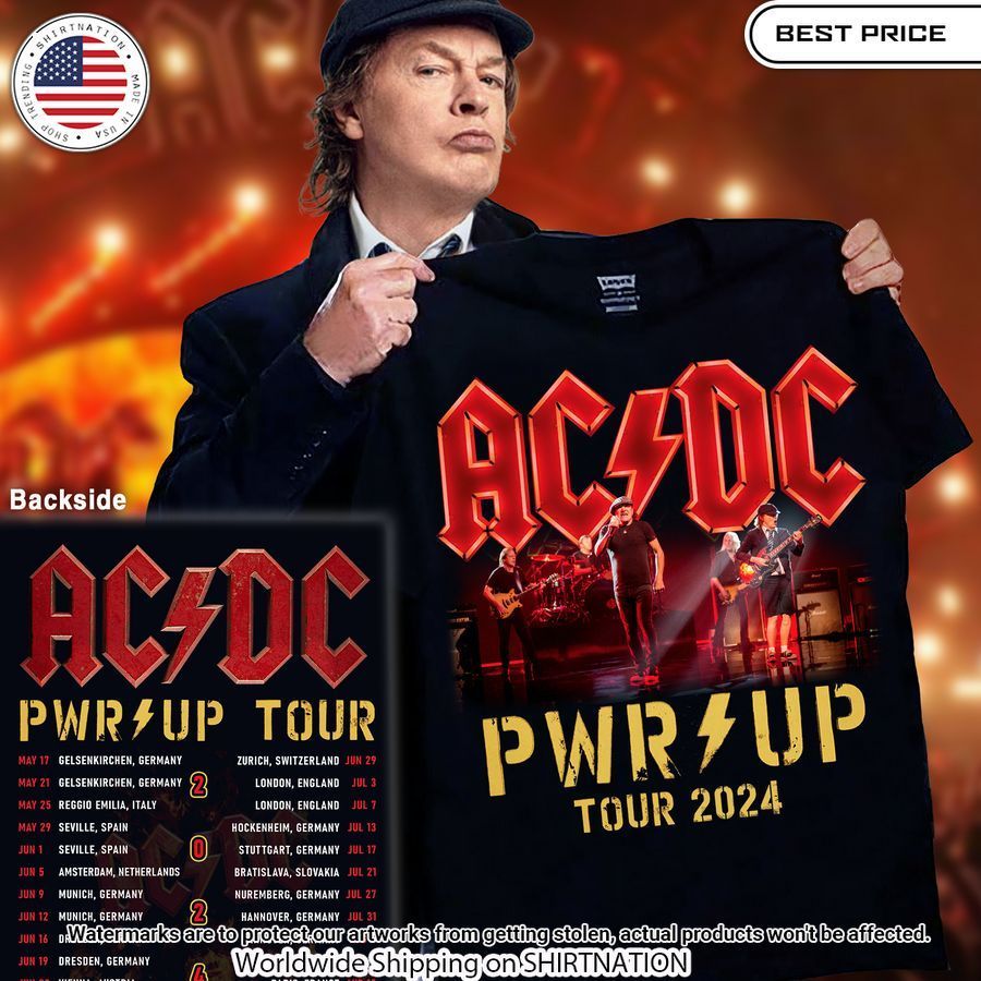 AC DC Power Up Tour T Shirt My favourite picture of yours