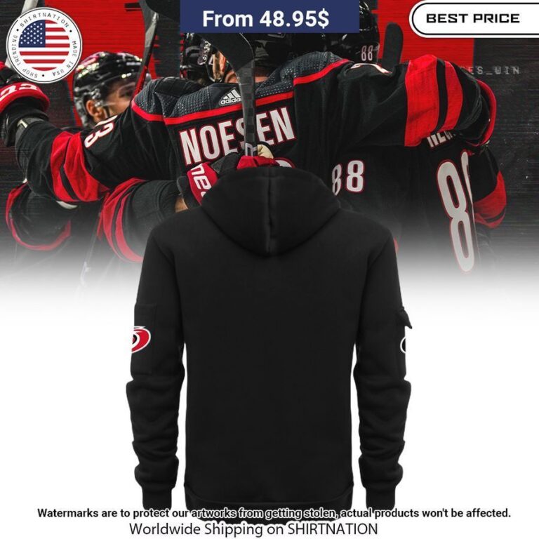 Carolina Hurricanes Half Zip Heavy Hoodie 2