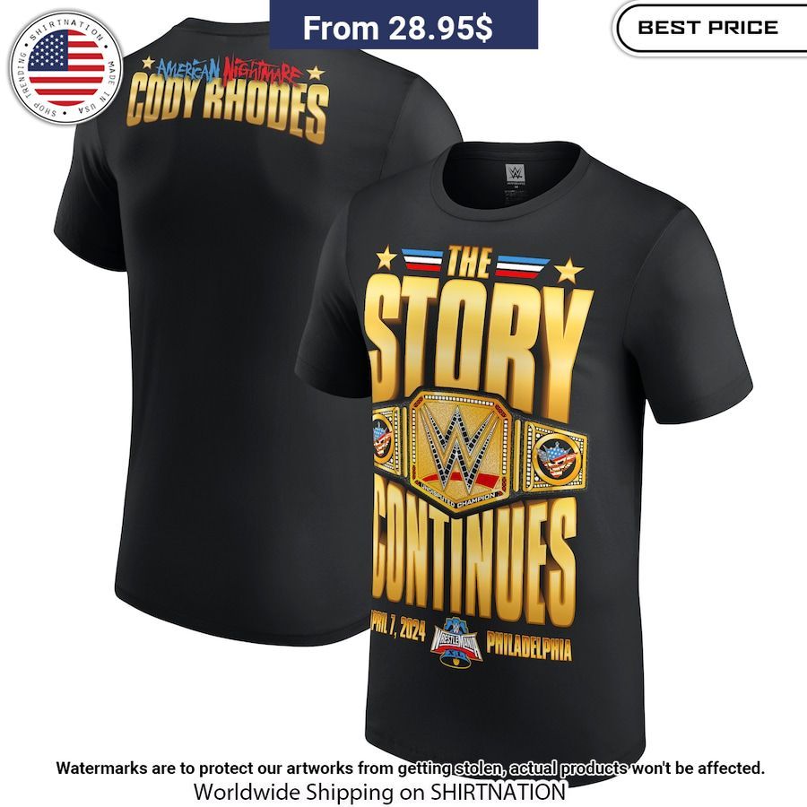 Cody Rhodes The Story Continues T Shirt Have you joined a gymnasium?
