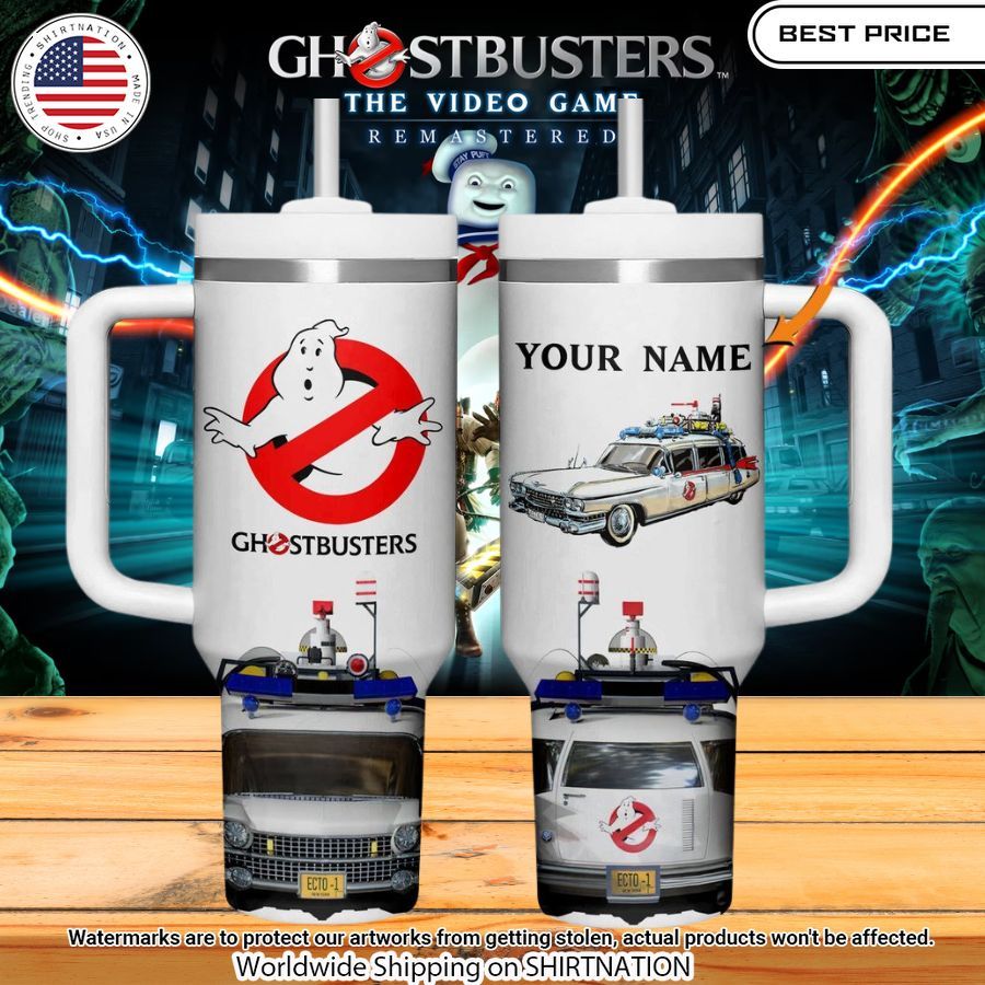Customized Ghostbusters Ectomobile Tumbler Stunning