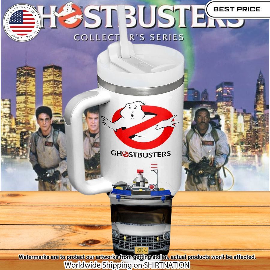 Customized Ghostbusters Ectomobile Tumbler You look handsome bro
