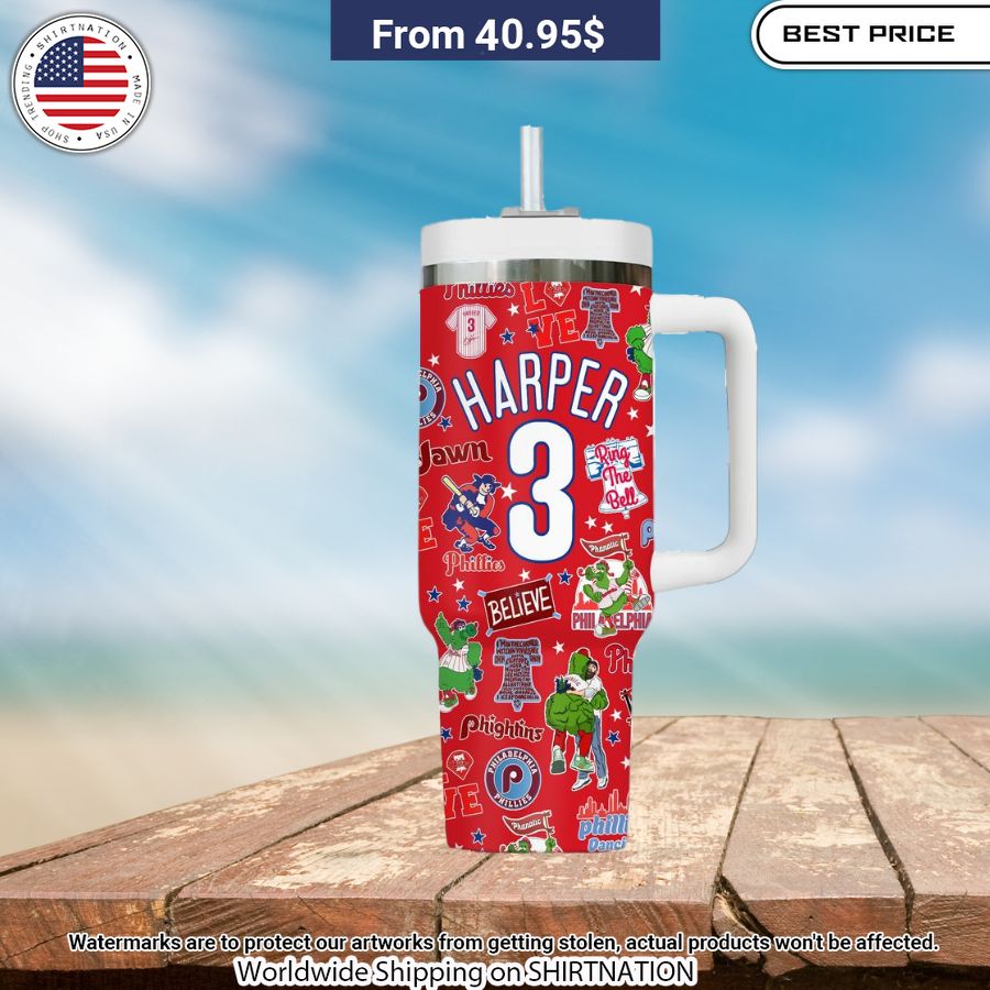 Customized Philadelphia Phillies Stanley Tumbler This is awesome and unique