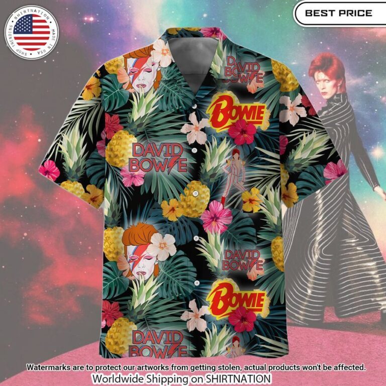 David Bowie Hawaiian Shirt Nice shot bro