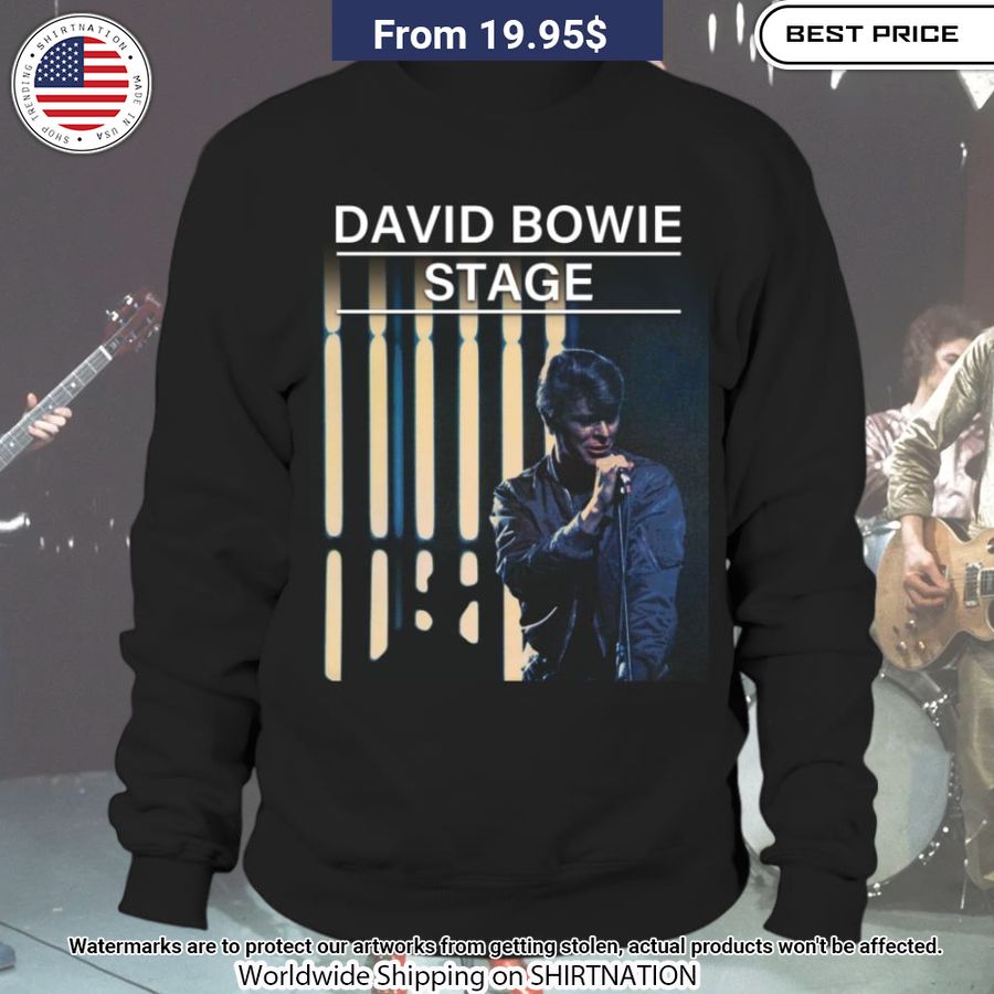David Bowie Stage Shirt Oh my God you have put on so much!