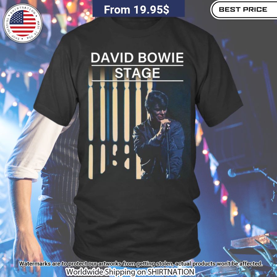 David Bowie Stage Shirt Oh my God you have put on so much!